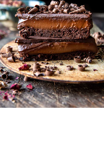 Triple Chocolate Espresso Mousse Cake.